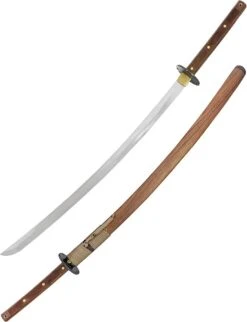 Condor Tools & Knife Kondoru Katana 28.75" Carbon Steel Blade W/ Walnut Handles And Sheath