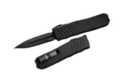 Guardian Tactical Recon-035 93231-G2 Two Tone Black D/E Auto Knife (3.25")I