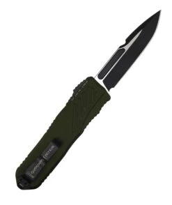 Guardian Tactical RECON-035 G2 Single Edge MagnaCut Two Tone Black Blade OD Green Handle -Helle Shop DSC01246