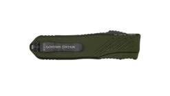 Guardian Tactical RECON-035 G2 Single Edge MagnaCut Two Tone Black Blade OD Green Handle -Helle Shop DSC01249