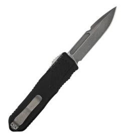Guardian Tactical RECON-035 G2 Single Edge MagnaCut Stonewash Blade Black Handle -Helle Shop DSC01252