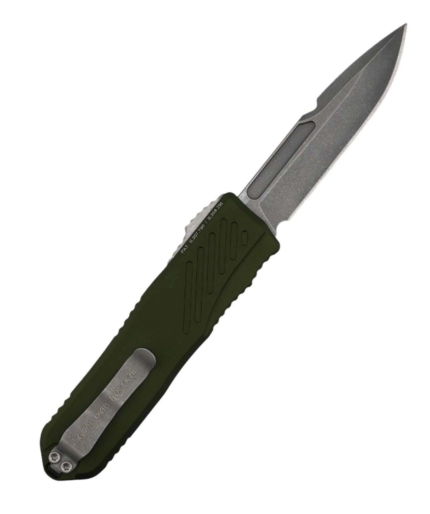 Guardian Tactical RECON-035 G2 Single Edge MagnaCut Stonewash Blade OD Green Handle 3 Guardian Tactical RECON-035 G2 Single Edge MagnaCut Stonewash Blade OD Green Handle - Image 3