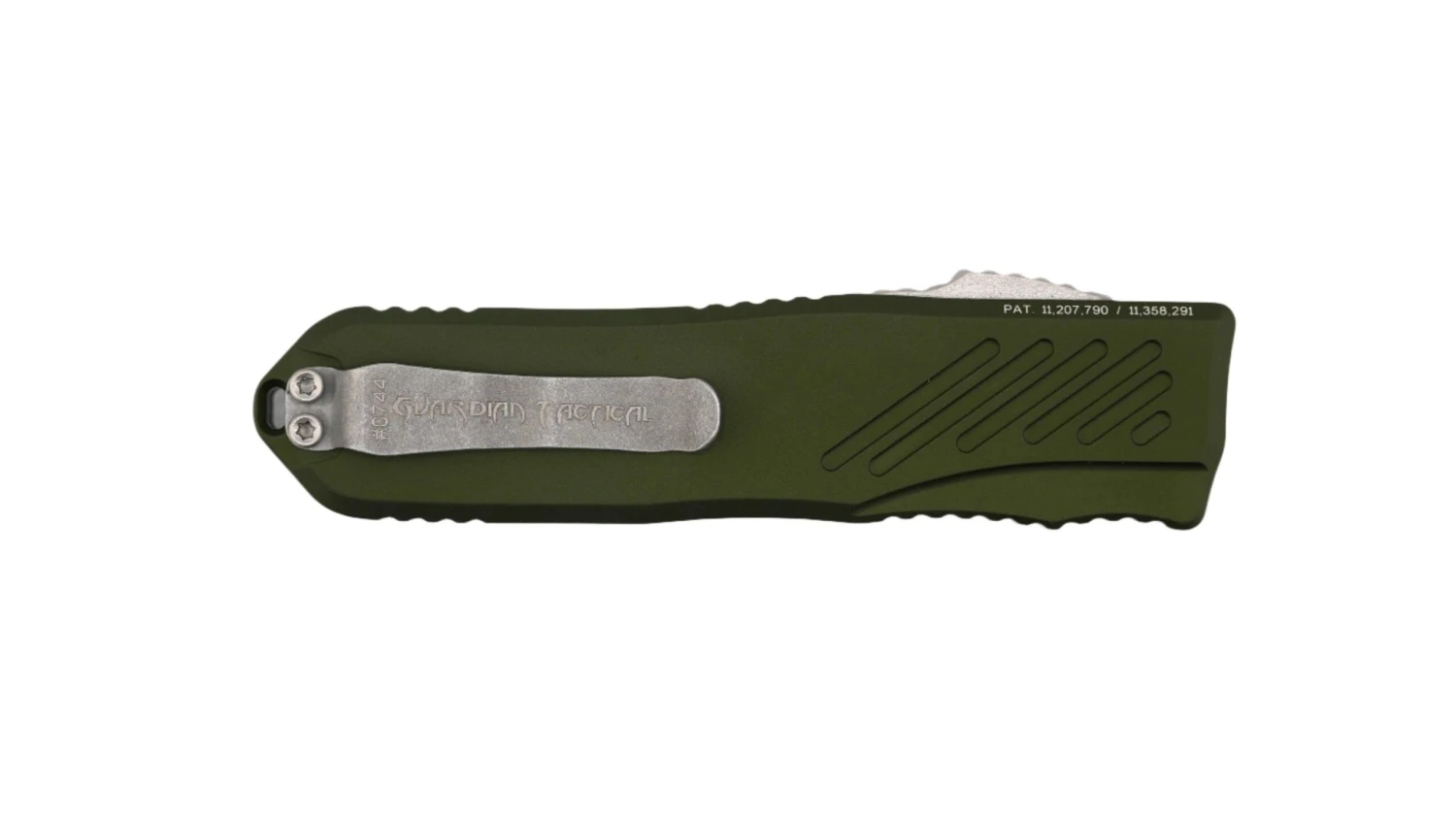 Guardian Tactical RECON-035 G2 Single Edge MagnaCut Stonewash Blade OD Green Handle 6 Guardian Tactical RECON-035 G2 Single Edge MagnaCut Stonewash Blade OD Green Handle - Image 6