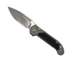 Microtech Knives LUDT S/E Gen III Apocalyptic Drop Point Natural Clear Aluminum Handles 1135-11APNC (USA)