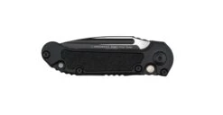 Microtech Knives LUDT S/E Gen III 2-Tone Drop Point Black Blade Black Aluminum Handles 1135-1T (USA) -Helle Shop DSC01545