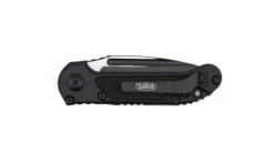 Microtech Knives LUDT S/E Gen III 2-Tone Drop Point Black Blade Black Aluminum Handles 1135-1T (USA) -Helle Shop DSC01546