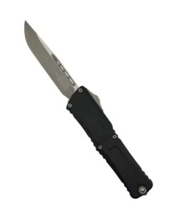 Microtech 1143-10 AP Combat Troodon Single Edge Gen III Black Handle Apocalyptic Blade
