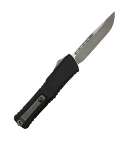 Microtech 1143-10 AP Combat Troodon Single Edge Gen III Black Handle Apocalyptic Blade -Helle Shop DSC01636