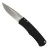 Pro-Tech Magic "Whiskers" BR-1.3 Auto Stonewash Blade Textured Bolster Black Handle