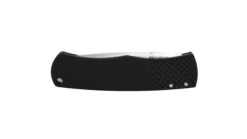 Pro-Tech Magic "Whiskers" BR-1.3 Auto Stonewash Blade Textured Bolster Black Handle -Helle Shop DSC01680