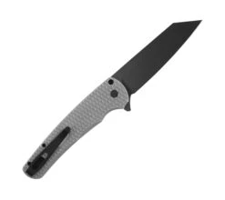 Pro-Tech 5436-BW Grey Malibu Flipper Folding Knife Grey Battle Worn Dragon Scale Handle W/ Black DLC MagnaCut -Helle Shop DSC01689