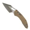 Microtech 169RL-10APFLGTTA Stitch RAM-Lok Manual Folding Knife 3.625" Apocalyptic Spear Point Plain Blade W/ Tan Fluted G-10 Handles