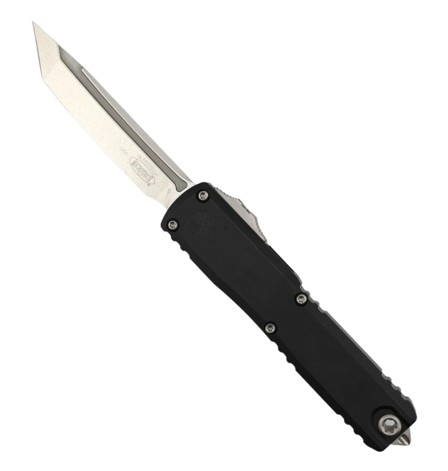 Microtech 1123-10 Ultratech ZBP Stonewashed T/E W/ Black Aluminum Handles 1 Microtech 1123-10 Ultratech ZBP Stonewashed T/E W/ Black Aluminum Handles