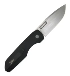 Pro-Tech Vero Synapse Stonewash Blade Black Aluminum Handle W/ Black Canvas Micarta Lid VERO1211-BLK MIC 7 Pro-Tech Vero Synapse Stonewash Blade Black Aluminum Handle W/ Black Canvas Micarta Lid VERO1211-BLK MIC -Helle Shop DSC01785