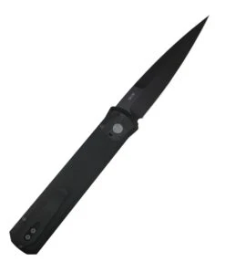 Pro-Tech 921 Godfather Auto Black Handle Knife (4" Black Blade) -Helle Shop DSC01790
