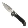Microtech Knives LUDT S/E Gen III Stonewashed Blade W/ Natural Clear Aluminum Handles 1135-10NC (USA)