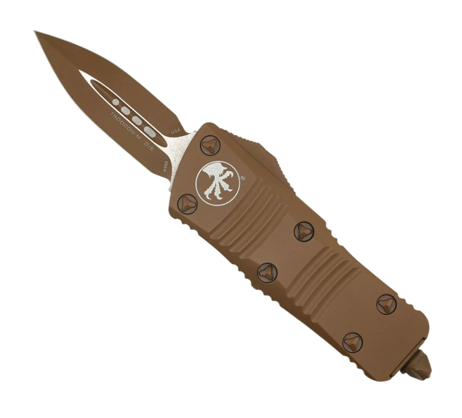 Microtech 238-1CTA Troodon Mini Cerakote D/E W/ Cerakote Tan Handle 1 Microtech 238-1CTA Troodon Mini Cerakote D/E W/ Cerakote Tan Handle