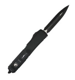 Microtech Ultratech D/E Black Frag G-10 Top Tactical Full Serration Signature Series 122-3FRGTBS -Helle Shop DSC02018