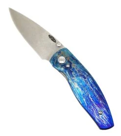 Custom TRM Neutron 2 Linerlock 20CV Titanium Flat Heat Entropic Finish (Limited Run) -Helle Shop DSC02099