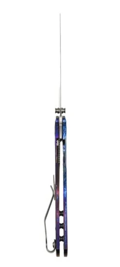 Custom TRM Neutron 2 Linerlock 20CV Titanium Flat Heat Entropic Finish (Limited Run) -Helle Shop DSC02102