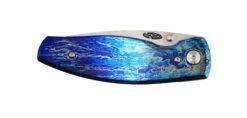Custom TRM Neutron 2 Linerlock 20CV Titanium Flat Heat Entropic Finish (Limited Run) -Helle Shop DSC02103