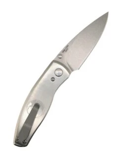 TRM Neutron 2 Linerlock 20CV Titanium Flat Mirror Smooth Handles (Limited Run) -Helle Shop DSC02111