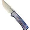Custom Chaves Redencion Street Titanium Tanto Knife "ThunderStrike"