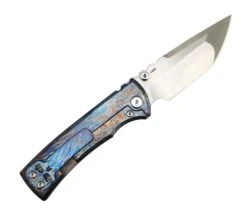 Custom Chaves Redencion Street Titanium Tanto Knife "ThunderStrike" -Helle Shop DSC02128