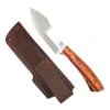 CUR Custom Nessmuk Bushcraft Fixed Blade With Rainbow Trout Handle Mosaic Pins (USA)