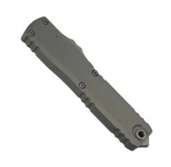 Microtech 1123-12APNC Ultratech ZBP T/E Apocalyptic Full Serration Blade W/ Natural Clear Aluminum Handles -Helle Shop DSC02261