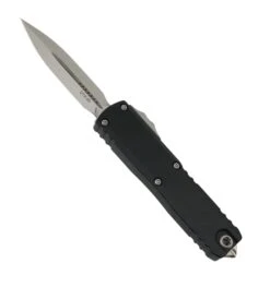 Microtech UTX-85 Gen III W/ Black Handle & Stonewash D/E M390MK 1232-10