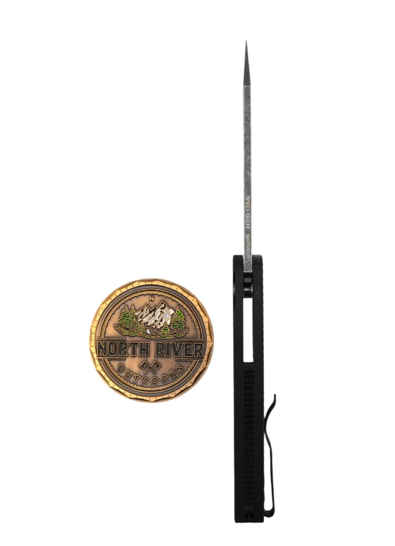 Pro-Tech Malibu Flipper Black Dragon Scale Handles Acid Washed Magnacut Reverse Tanto 2 Pro-Tech Malibu Flipper Black Dragon Scale Handles Acid Washed Magnacut Reverse Tanto - Image 2