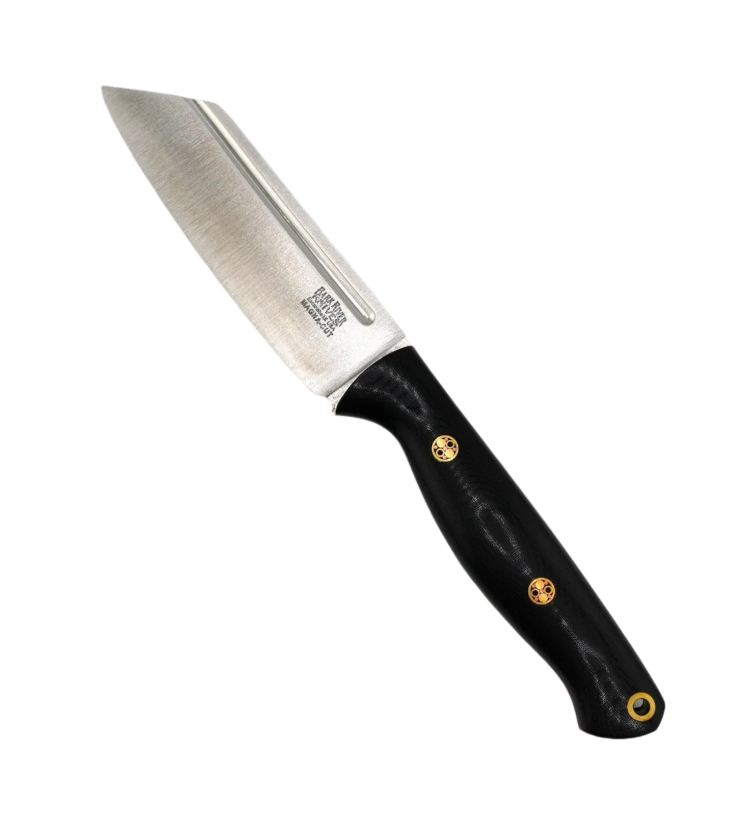 Bark River Taskmaster MagnaCut Black Linen Micarta - Red Liners - Mosaic Pins (USA) 1 Bark River Taskmaster MagnaCut Black Linen Micarta - Red Liners - Mosaic Pins (USA)