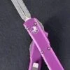 Microtech Ultratech D/E 122-6VI Satin Full Serrated Violet Knife