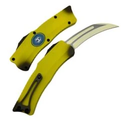 Heretic Stabnana Freshly Peeled OTF Auto Knife 3.2" MagnaCut Hawkbill ***Limited Run*** -Helle Shop Image 1 648f6884 5663 48af 843b f805a3c7d927