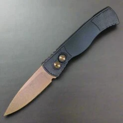 Pro-Tech Tactical Response 2 BLK Alum Rose Gold Magnacut Auto (3") -Helle Shop T203 RG.1 14753