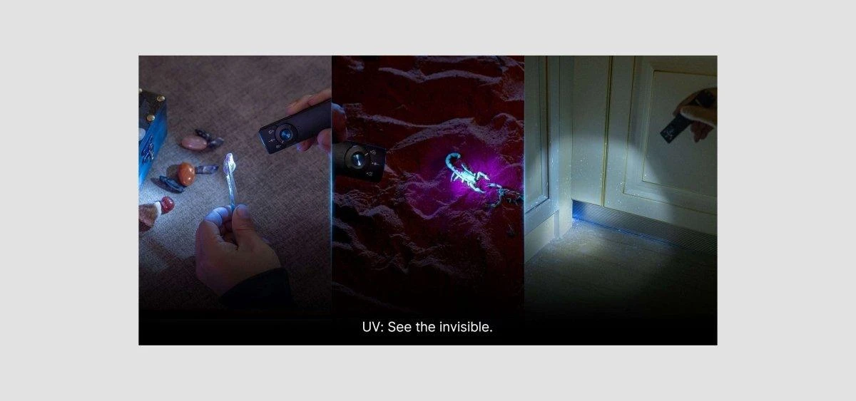 Olight Arkfeld Pro Flashlight With LED Light, UV And Laser Flashlight 1300 Max Lumens 13 Olight Arkfeld Pro Flashlight With LED Light, UV And Laser Flashlight 1300 Max Lumens - Image 13