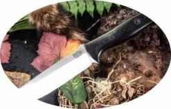 Bark River Bravo 1.25 LT Knife CPM 3V Black G-10 Black Pins (USA)