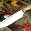 Bark River Bravo Crusader 3V Knife Sandy Tigertail Maple Burl (USA)