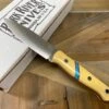 Bark River Bushcraft Scout Knife MagnaCut Antique Ivory Micarta Handles (USA)