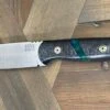Bark River Bushcraft Scout Knife MagnaCut Carbon Fiber Mosaic Pins (USA)