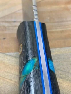 Bark River Bushcraft Scout Knife MagnaCut Carbon Fiber Mosaic Pins (USA) -Helle Shop bark river knives bark river bushcraft scout knife magnacut carbon fiber mosaic pins usa 41989658411220