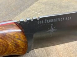 Bark River Bushcraft Scout Knife MagnaCut Desert Ironwood Burl Turquoise Spacer Mosaic Pins (USA) -Helle Shop bark river knives bark river bushcraft scout knife magnacut desert ironwood burl turquoise spacer mosaic pins usa 41989658247380