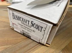 Bark River Bushcraft Scout Knife MagnaCut Desert Ironwood Red Liners Mosaic Pins (USA) -Helle Shop bark river knives bark river bushcraft scout knife magnacut desert ironwood red liners mosaic pins usa 41989658050772