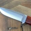 Bark River Classic Drop Point Hunter Knife S45VN Bloodwood Maple Burl Mosaic Pins