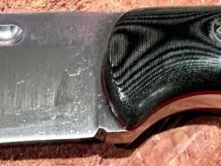 Bark River Cub 3V Black Linen Micarta Knife Red Liners Mosaic Pins (USA) 13 Bark River Cub 3V Black Linen Micarta Knife Red Liners Mosaic Pins (USA) -Helle Shop bark river knives bark river cub 3v black linen micarta knife red liners mosaic pins usa 41989660672212