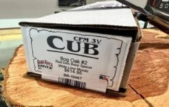 Bark River Cub 3V Bog Oak Knife Dino Bone Spacer White Liners Mosaic Pins (USA) -Helle Shop bark river knives bark river cub 3v bog oak knife dino bone spacer white liners mosaic pins usa 41989662965972