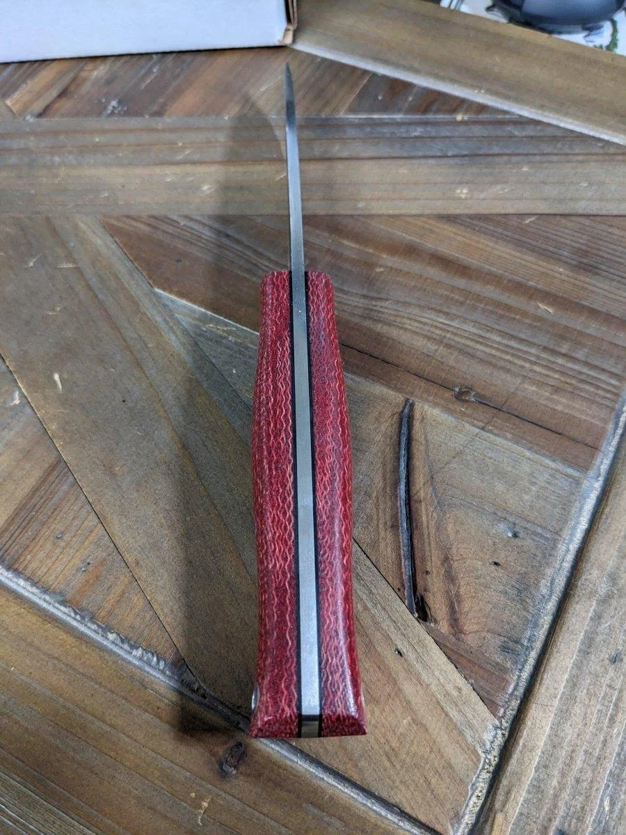 Bark River Fox River EXT-1 MagnaCut Crimson Burlap Black Liners Mosaic Pins (USA) 2 Bark River Fox River EXT-1 MagnaCut Crimson Burlap Black Liners Mosaic Pins (USA) - Image 2