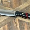 Bark River Fox River EXT-2 LT 3V Black Canvas Micarta Bloody Basin Spacer Red Liners Mosaic Pins (USA)