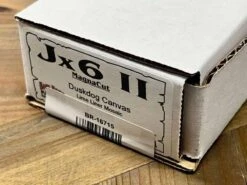 Bark River JX6 II MagnaCut Duskdog Canvas Handles Lime Green Mosaic Pins (USA) -Helle Shop bark river knives bark river jx6 ii magnacut duskdog canvas handles lime green mosaic pins usa 41989676302548